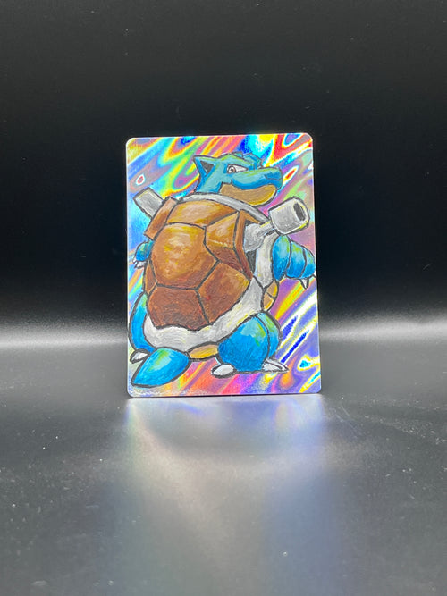 Blastoise Wavy Holo