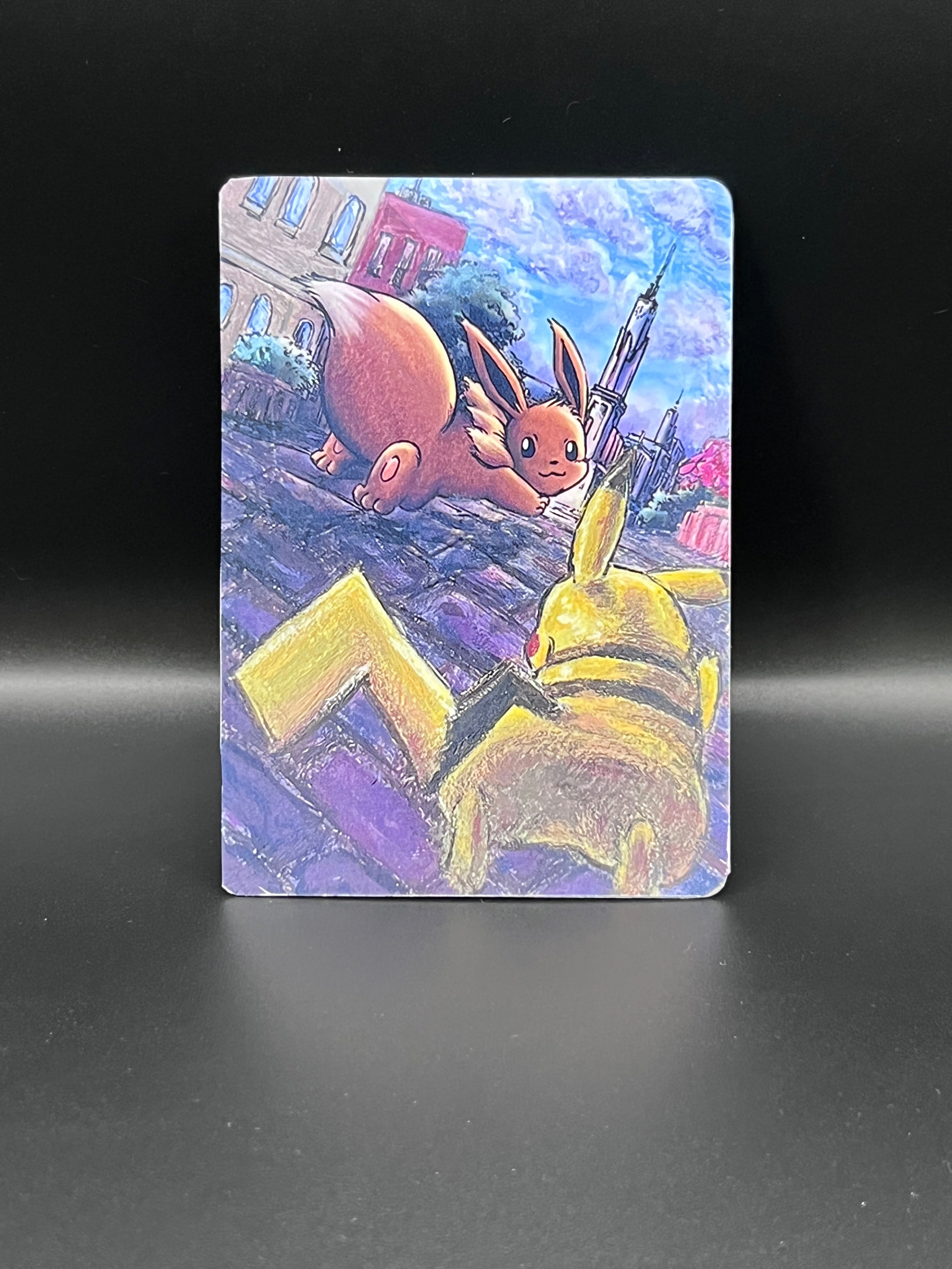 Eevee and Pikachu - Print
