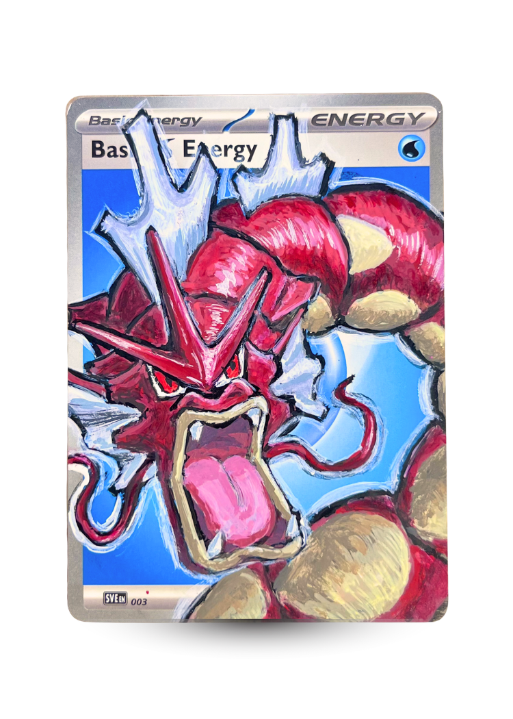 Gyarados Illustration - Water Energy