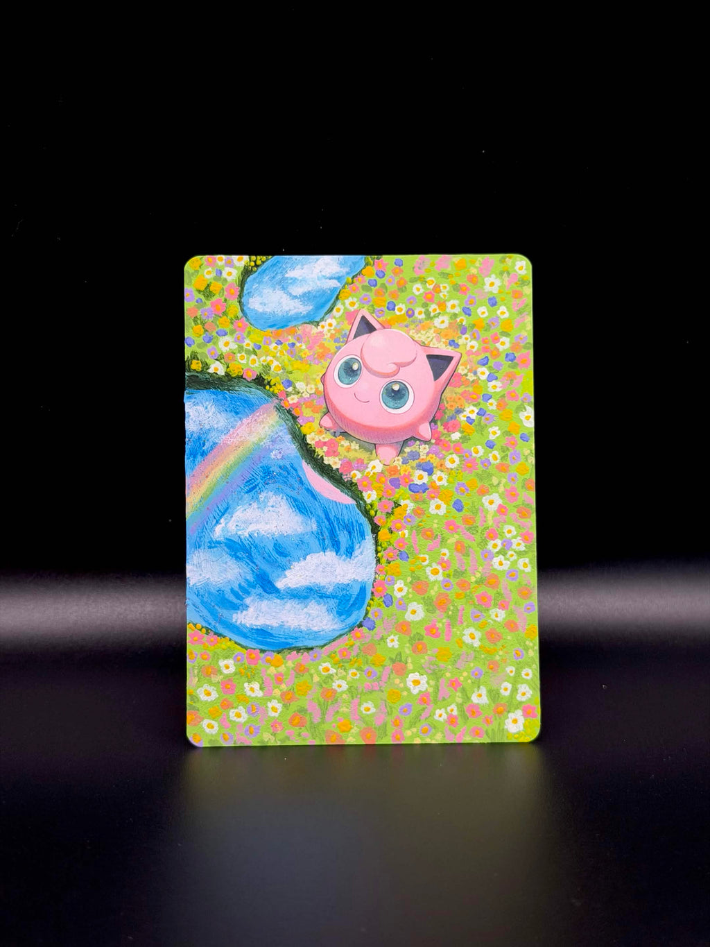 Jigglypuff in Field of Flowers