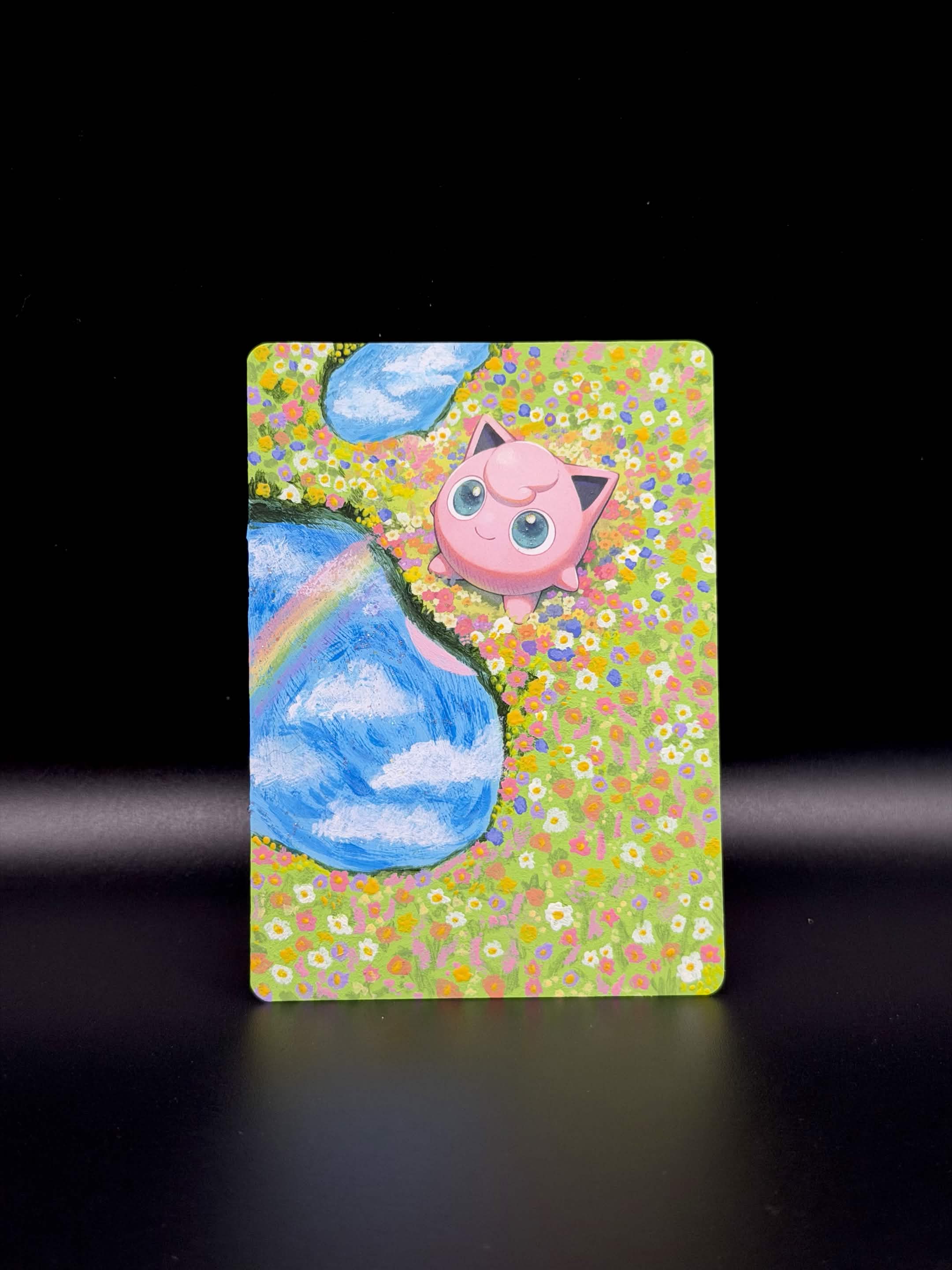 Jigglypuff in Field of Flowers