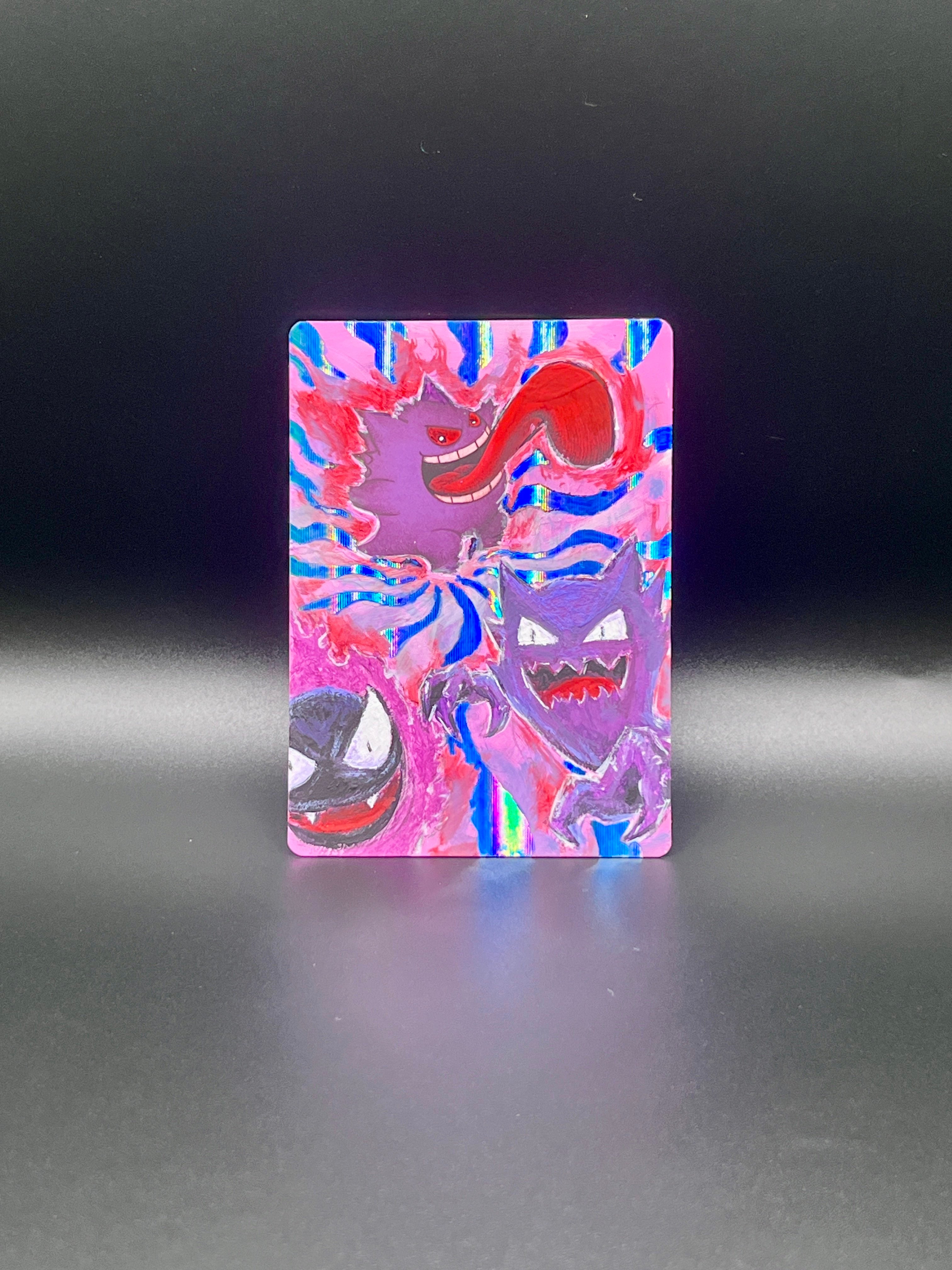 Ghost Gang - Gengar, Haunter and Ghastly Custom Holo 1 of 1