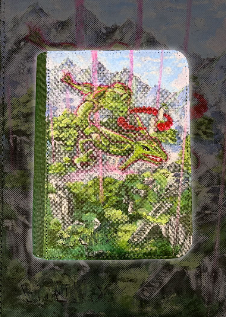Rayquaza VMAX Alternate Art Custom Binder