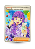 Fern at the Fair - Rosa's Encouragement Custom Full Art