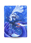 Lugia - Underwater Showdown - Painted Card