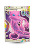 Bubble Mew Custom Illustration on Holo Energy