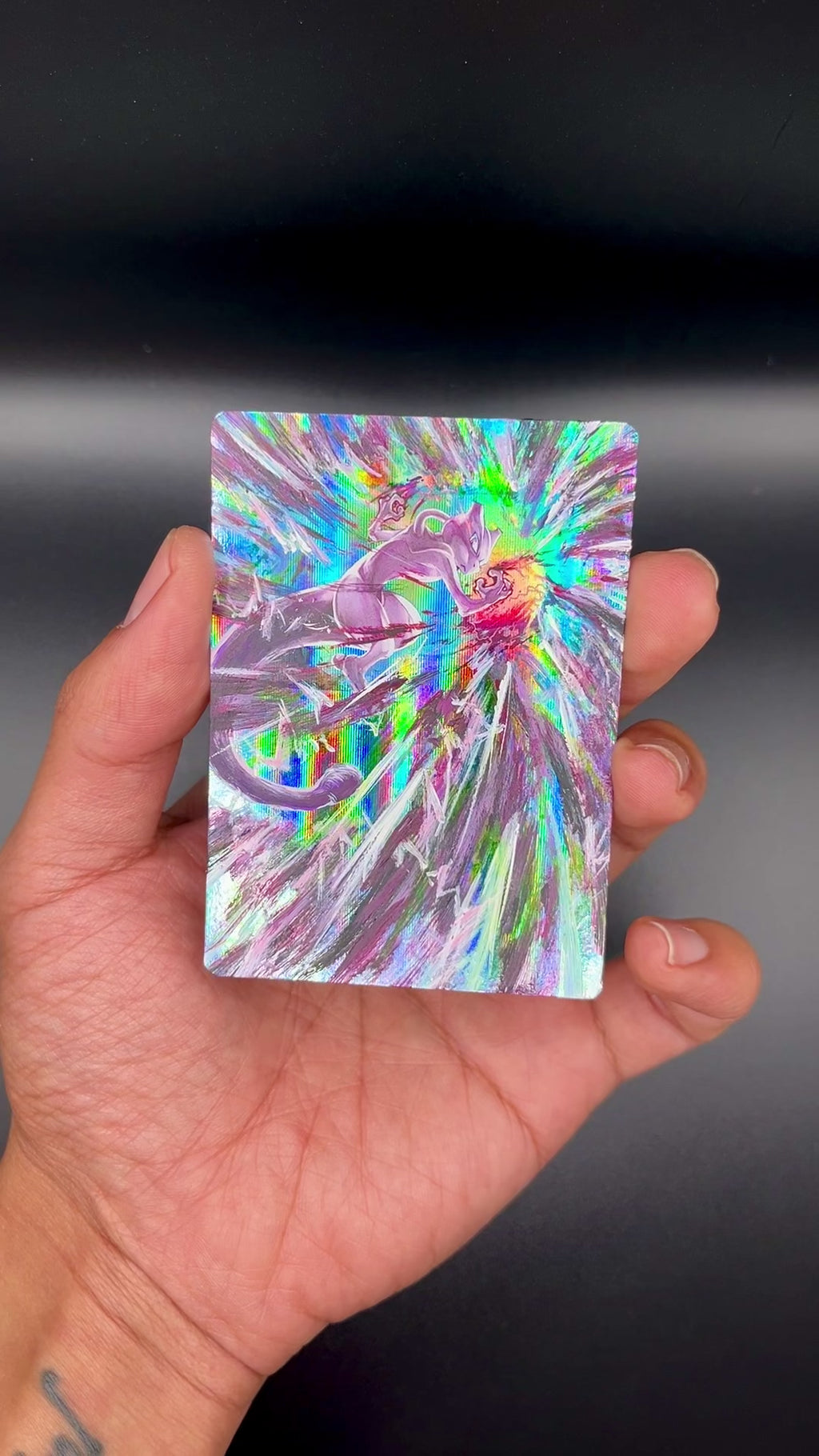 Mewtwo Custom Holo
