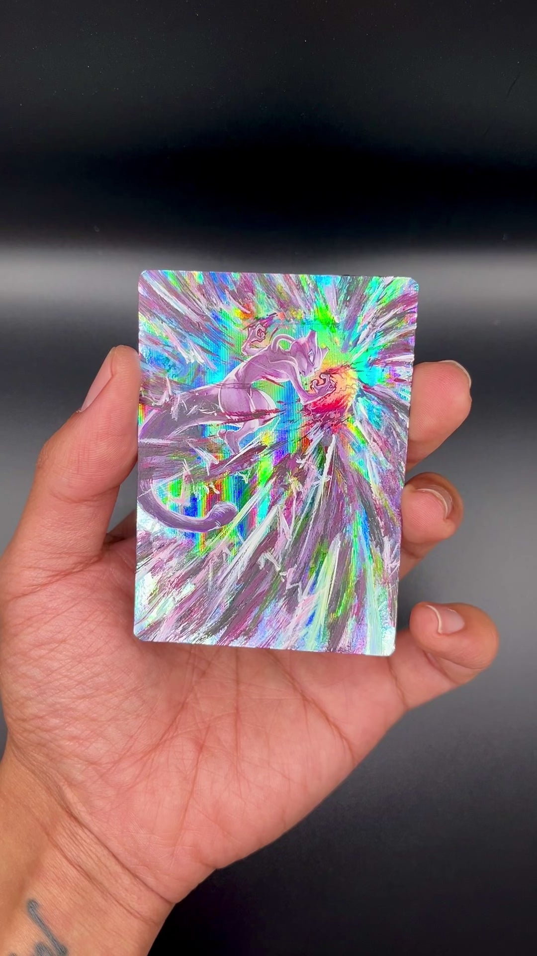 Mewtwo Custom Holo
