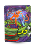 Rayquaza and Deoxys Space Showdown