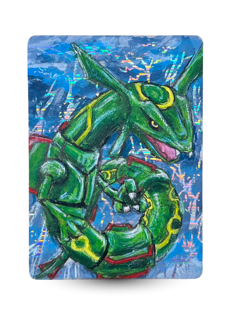 Rayquaza Lord of the Storm - Custom Holographic Card
